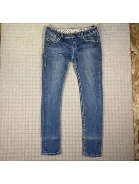 LA Idol Bling Rhinestone Skinny Jeans 11